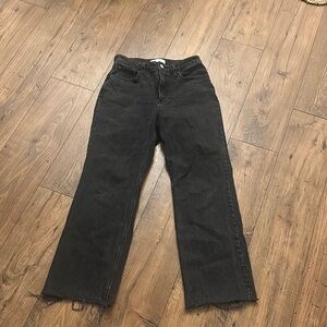 Abercrombie & Fitch Black High Rise Jeans